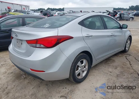 2015 Hyundai Elantra Se из США, поврежденный, VIN 5NPDH4AE1FH647787